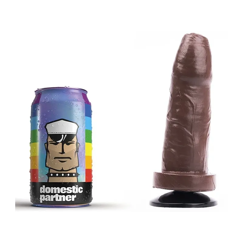 Domestic Partner Gode DP94BR Dieter Marron S 14 x 5cm